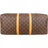 Louis Vuitton Monogram Canvas Keepall 50 Bandoulière Travel Bag