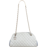 Chanel Quilted Caviar Leather Mademoiselle Bowling Shoulder Bag
