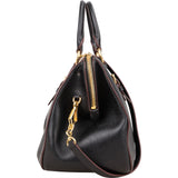 Miu Miu Madras Leather Dome Handbag