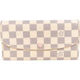Louis Vuitton Monogram Damier Azur Emilie Sarah Wallet