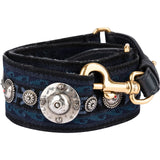 Christian Dior Cotton Embroidered Monogram Medallions Bag Strap