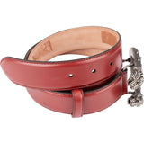 Gucci Red Leather Dionysus Buckle Belt (85 / 34)