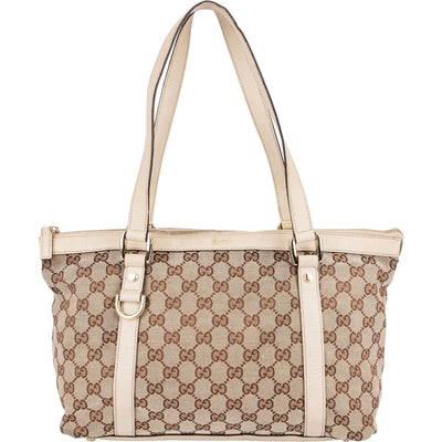 Gucci Monogram GG Abbey D-Ring Shoulder Bag