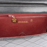[🔄️B23 / F15] Chanel Quilted Lambskin Medium Double Flap Shoulder Bag - vintageandkickz