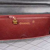 [🔄️B23 / F15] Chanel Quilted Lambskin Medium Double Flap Shoulder Bag - vintageandkickz