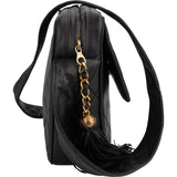 Chanel Quilted Lambskin Tassel Camera Crossbody Bag