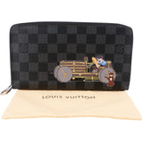 Louis Vuitton Damier Graphite Ilustre Race Car Zippy Organizer Wallet