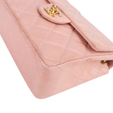 Chanel Quilted Lambskin 24K Gold Single Flap Crossbody Bag