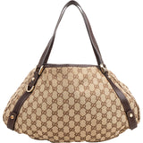 Gucci Monogram GG Abbey Hobo Shoulder Bag