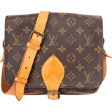 Louis Vuitton Monogram Canvas Cartouchiere MM Crossbody Bag