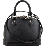 Louis Vuitton Noir Epi Leather Alma BB Handbag