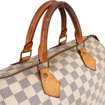 Louis Vuitton Monogram Damier Azur Speedy 30 Handbag - vintageandkickz