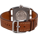 Hermès Silver Tone Cape Cod Tonneau CT1.210 Women Watch