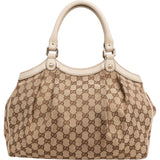 Gucci Monogram GG Canvas Sukey Tote Handbag