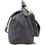 Loewe Grained Tricolor Leather Puzzle Handbag