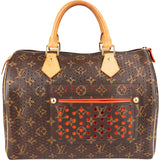 Louis Vuitton Limited Perforated Monogram Canvas Speedy 30 Handbag