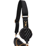 Louis Vuitton New Wave Quilted Leather Multi-Pochette Accessoires Crossbody Bag