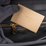 Burberry Calfskin Box Leather TB Crossbody Bag