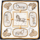 Hermès Grand Apparat Carré 90 Tuch Scarf