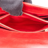 Chanel Quilted Calfskin Chevron Coco Handle Single Flap Handbag