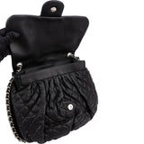 Chanel Quilted Lambskin Bubble Quilt Jumbo Single Flap Crossbody Bag