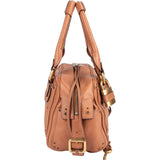 Chloé Brown Leather Paddington Satchel Handbag