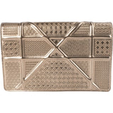 Christian Dior Metallic Patent Leather Diorama Crossbody Bag