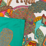 Hermès Tapis Persans Silk 90 Scarf Tuch
