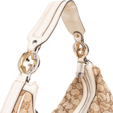 Gucci Monogram GG Canvas Interlocking G Hobo Shoulder Bag
