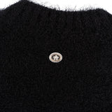 Chanel Wool & Cashmere Sequin Glitter Camellia Monogram Knit Sweater (FR 34 / DE 32)