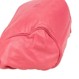 Loewe Pink Leather Napa Aire Handbag