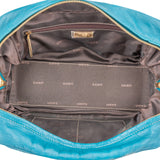 Loewe Blue Calfskin Leather Amazona Handbag