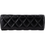 Chanel  Quilted Lambskin Kelly Top Handle Small Crossbody Handbag