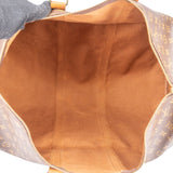 Louis Vuitton Monogram Canvas Keepall 55 Bandoulière Travel Bag