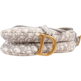 Dior Oblique Trotter Monogram Jacquard Saddle Shoulder Bag