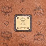 MCM Monogram Visetos Leather Liz Reversible Shopper Shoulder Bag