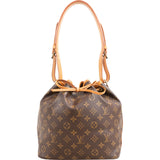 Louis Vuitton Monogram Canvas Sac Noé Petit Shoulder Bag
