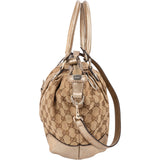 Gucci Monogram GG Canvas Sukey Satchel Handbag