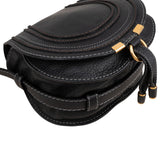 Chloé Grained Calfskin Small Marcie Saddle Crossbody Bag