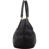 Prada Vitello Daino Push Lock Satchel Handbag