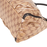 Gucci Monogram GG Patent Abbey Handbag - vintageandkickz