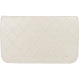 Chanel Quilted Lambskin 24K Gold Single Flap Shoulder Bag