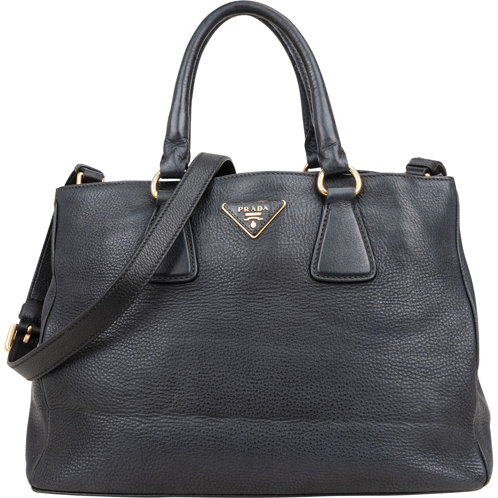 [🔄️B20 / F36] Prada Vitello Daino Tote Crossbody Bag - vintageandkickz