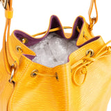 Louis Vuitton Yellow Epi Leather Sac Noé Grande Shoulder Bag