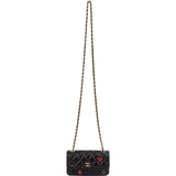 Chanel Quilted Lambskin Coco Casino Single Flap Crossbody Bag