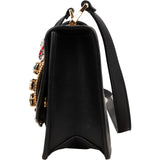 Miu Miu Madras Crystal Leather Crossbody Bag - vintageandkickz