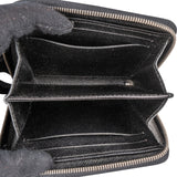 Louis Vuitton Noir Epi Leather Zippy Coin Purse Wallet
