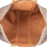 Louis Vuitton Monogram Canvas Keepall 50 Bandoulière Travel Bag