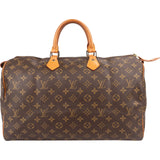 Louis Vuitton Monogram Canvas Speedy 40 Handbag