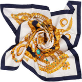Hermès Pierres d'Orient et d'Occident Silk 90 Scarf Tuch
